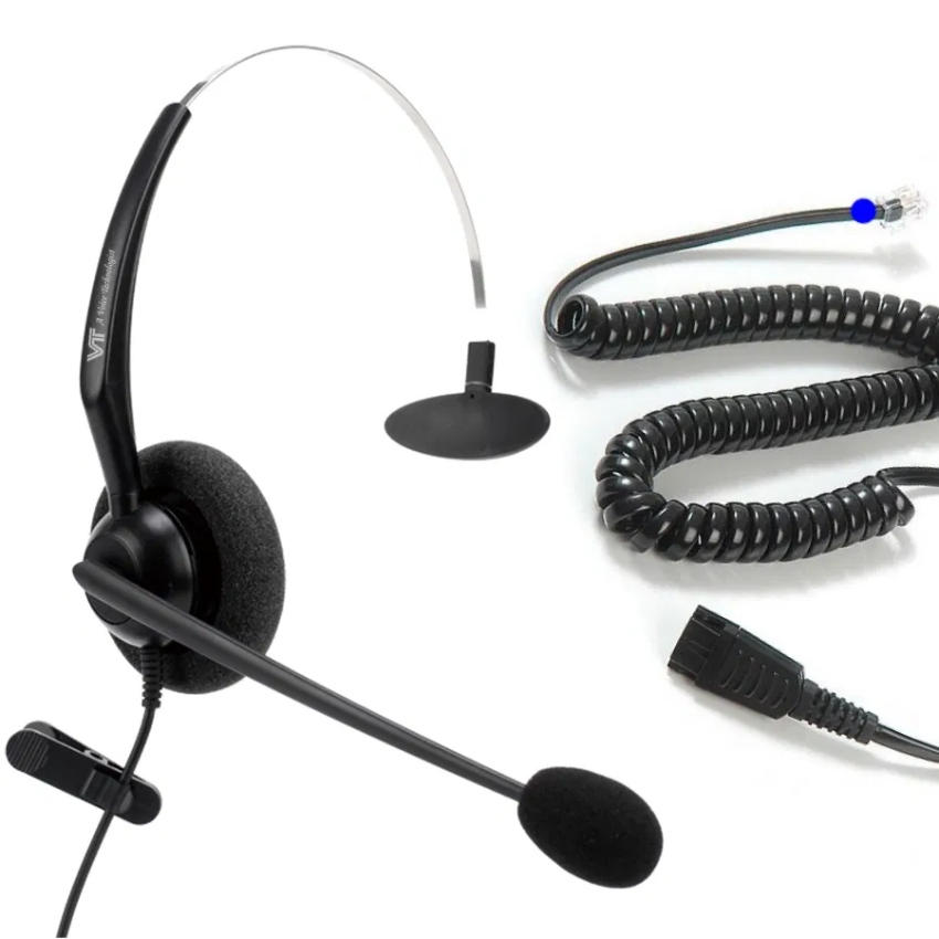VT2000NC QD RJ9-03 Headset RJ9 Mono