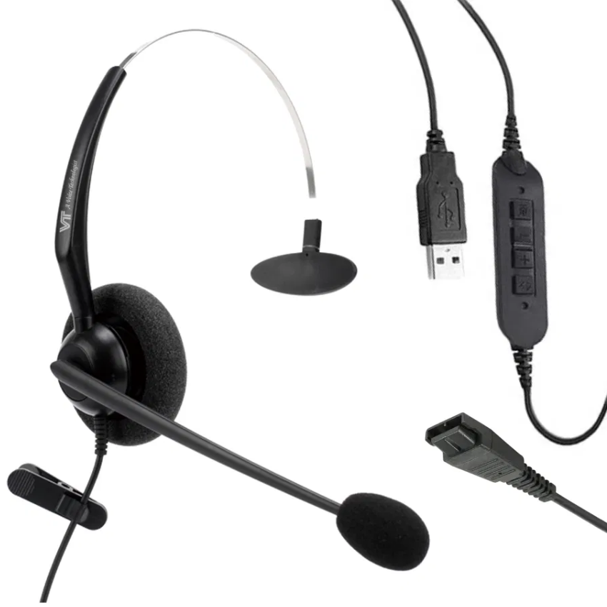 VT2000NC QD USB03 Headset USB Mono