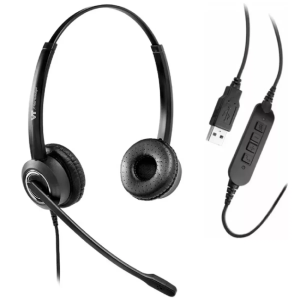 VT6200UNC USB03 direct DUO Headset