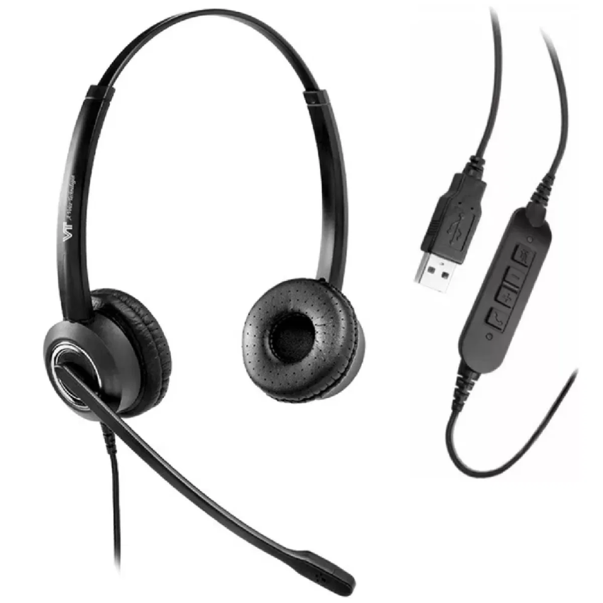 VT6200UNC USB03 direct DUO Headset