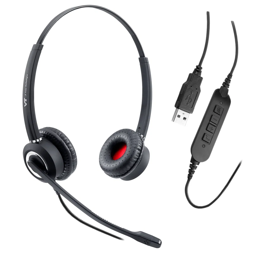 VT6300UNC USB03 direct DUO Headset