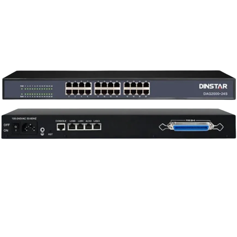 Dinstar DAG2000-24S Gateway 24 FXS, 4 Ethernet, Rack Mount