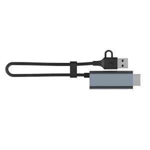 Linkvil H2C Adaptador HDMI + USB-A/C a USB-C Display